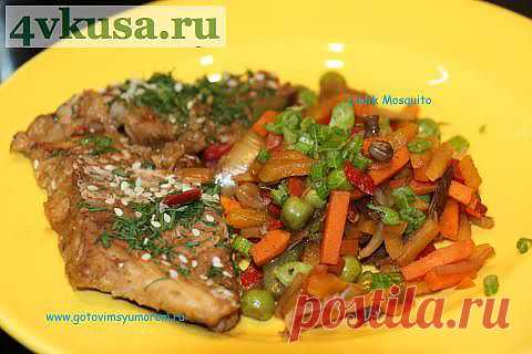 Треска по азиатским мотивам. Вкусно. На любителя! | 4vkusa.ru