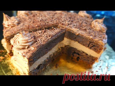 Шоколадный торт без возни на Новый год // Новогодний торт - YouTube