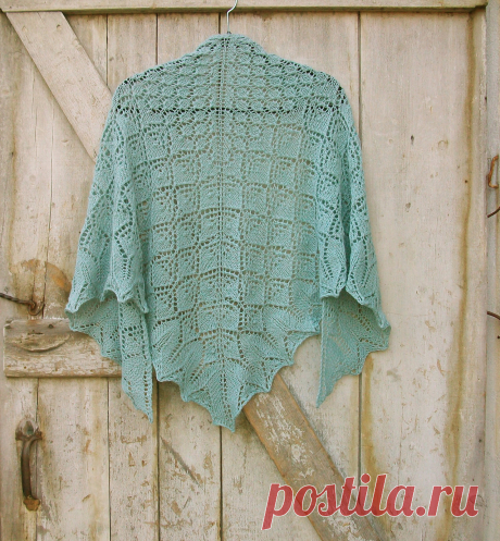 Ravelry: Белла Ботаника шали картины Карен Штрауса