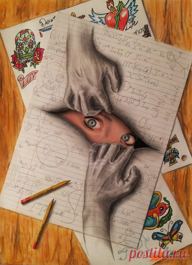 Рисунки 3D.Ramon Bruin