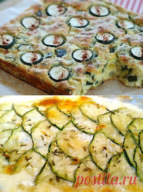 Запеканки из кабачков: рецепты на каждый день / Простые рецепты