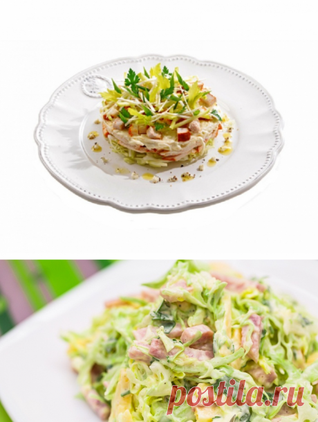 Салат из белокочанной капусты / Простые рецепты