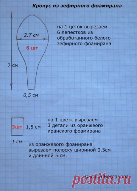 Дорогие друзья! Напоминаю, что мы встречаемся с вами завтра 14 марта в 19.00. на международной онлайн конференции "Подарки своими руками" Будем делать крокусы из зефирного фоамирана. Вам необходимо будет истончить зефирный фоамиран и вырезать шаблоны.
