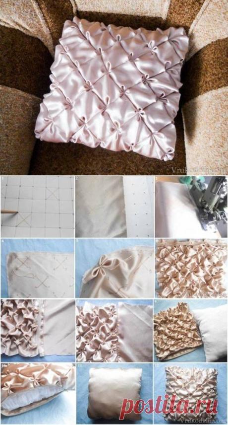 DIY подушки с цветочным узором, DIY Projects | UsefulDIY.com
