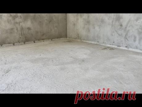 Состав идеальной стяжки для теплого пола