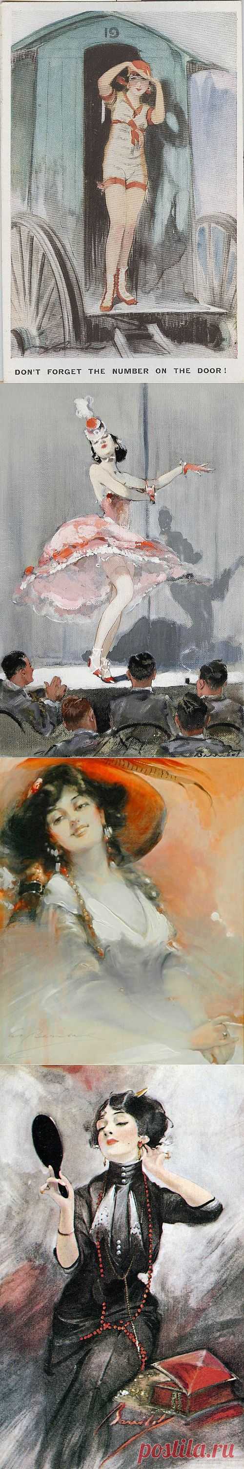 Английский художник William Henry Barribal (1873 - 1956) (44 работ) » Картины, художники, фотографы на Nevsepic