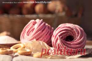 Зефир из черной смородины