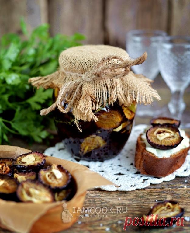 Вяленая слива в масле на зиму — рецепт с фото пошагово