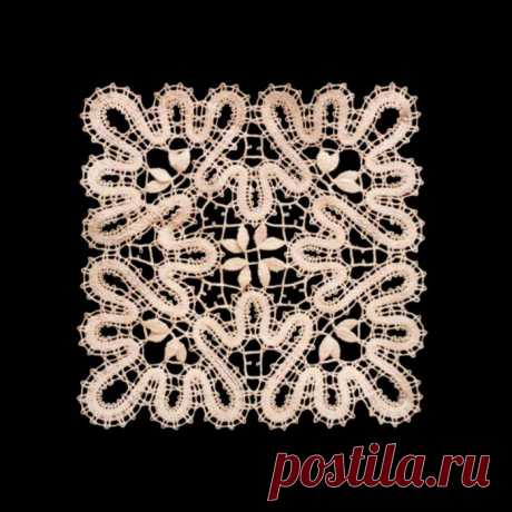 Кружевные вологодские салфеточки для росписи | Вышивка крестом