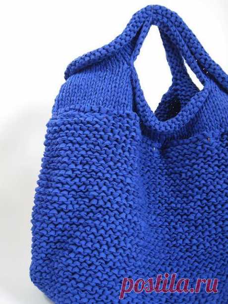 (435) HAND KNIT BAG | Knit &amp; Crochet Bag