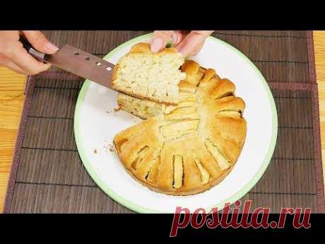 Яблочный пирог | Простой рецепт на кефире