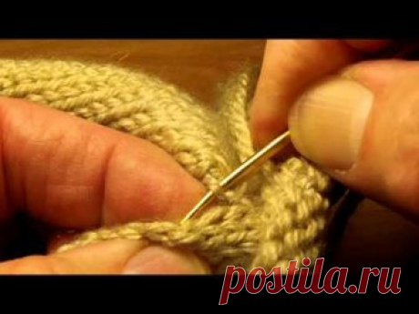 Скрепление вязания с помощью метода Бикфорда