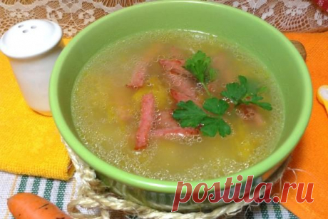 Тыквенный суп с салями | CityWomanCafe.com