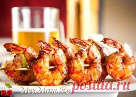 Шашлык из креветок | Кулинарные рецепты, домашние рецепты, фото-рецепты