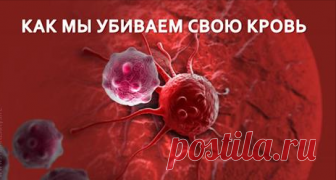 Как мы убиваем свою кровь Статья, написанная врачом, которую должен прочитать каждый! О причинах болезней, пониженного иммунитета, хронической усталости и многом другом…