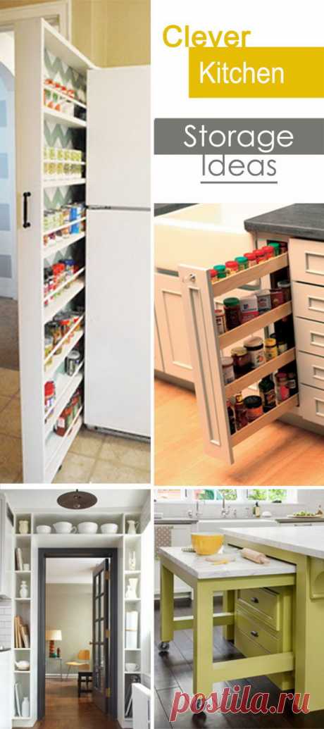Clever Kitchen Storage Ideas - Hative