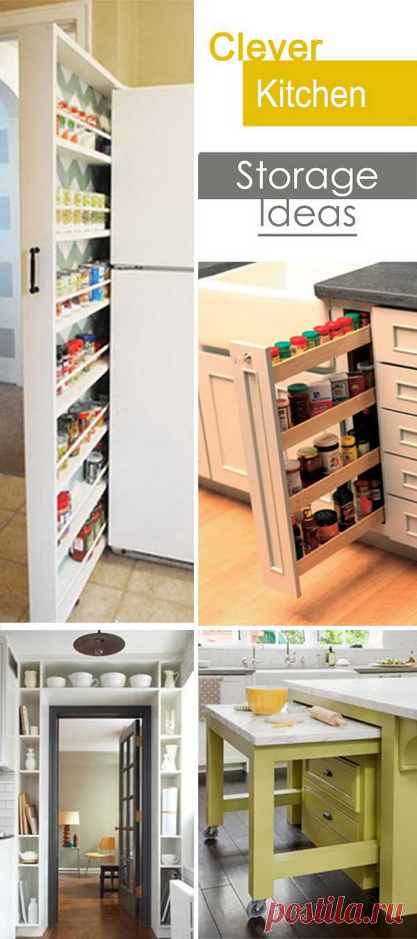 Clever Kitchen Storage Ideas - Hative