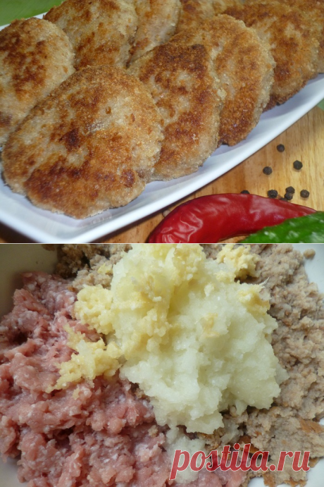 Делаем котлеты как в школьной советской столовой
