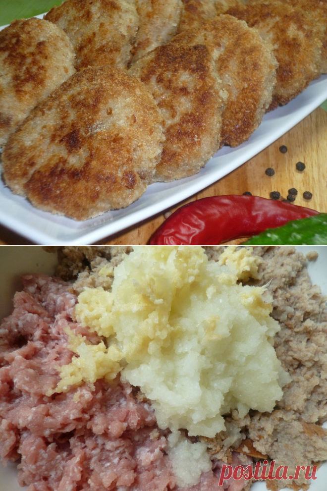 Делаем котлеты как в школьной советской столовой