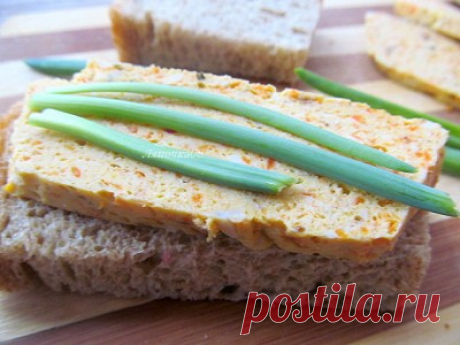 Куриное суфле с морковью на пару