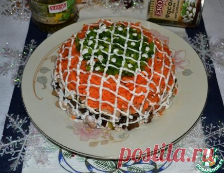Салат "Новогодний переполох" – кулинарный рецепт