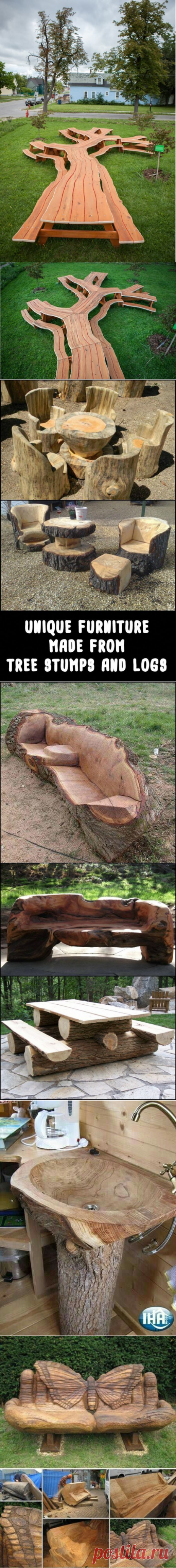 39 Spectacular Tree Logs Ideas for Cozy Households - Salvabrani