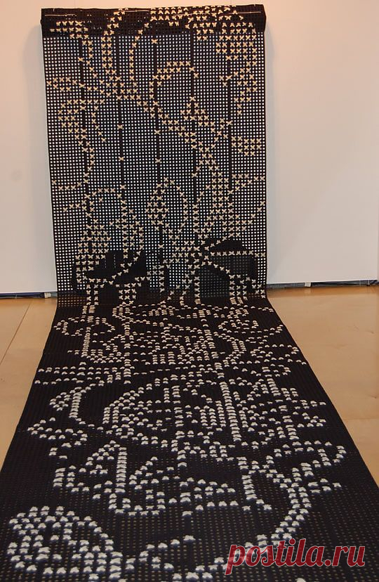 Вышитый крестиком ковер / Вышивка / ВТОРАЯ УЛИЦА