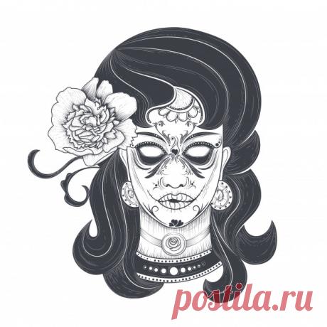 Женщина с раскрашенным лицом Более миллиона свободных векторов, PSD, фотографии и бесплатные иконки. Эксклюзивные халявы и все графические ресурсы, которые необходимые для ваших проектов