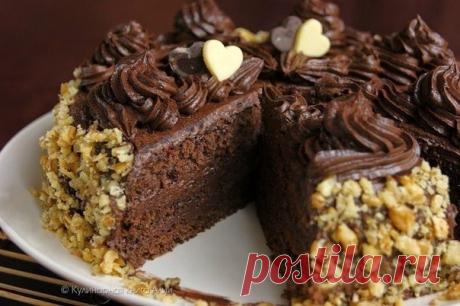 Шоколадный торт по госту.