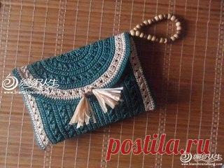 Подписывайтесь на Мануфактуру чудес 
Вяжем клатч
#вязание@m_miracles