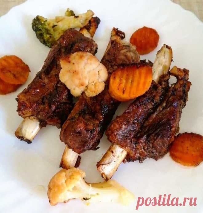 Свиные ребрышки в духовке