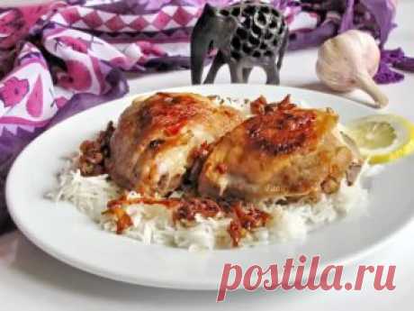 Сенегальская ясса с рисом и курицей