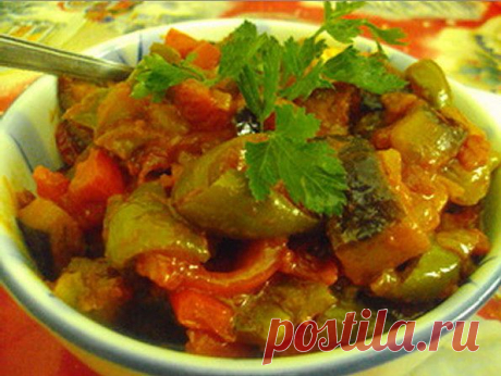 Овощная закуска  &quot;Летняя&quot;