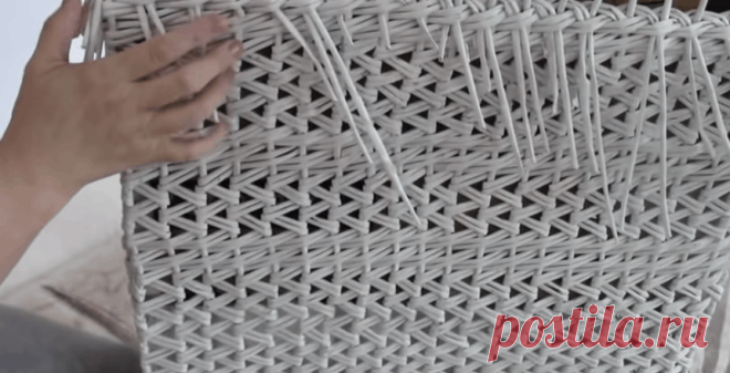 Практичная корзина для белья без лишних затрат