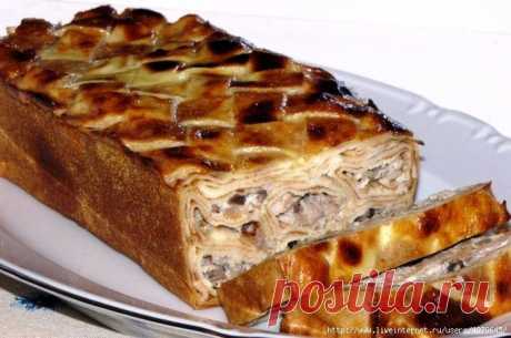 БЛИННЫЕ ПИРОГИ С РАЗНЫМИ НАЧИНКАМИ