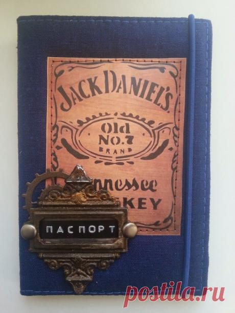 Мастер-класс "Обложка для паспорта"