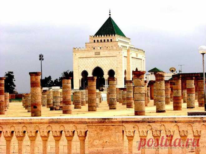 Марокко. Рабат. Мавзолей Мухаммеда V