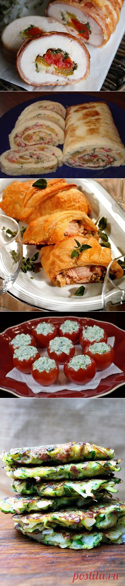 Рецепты закусок.