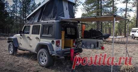 Jeep Wrangler house on wheels for 2 years around Africa - Album on Imgur