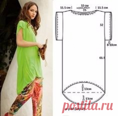 Выкройки бохо для худых и полных женщин с подробными инструкциями