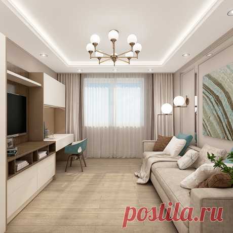 Дизайн интерьера трёхкомнатной квартиры 77 кв.м в современном стиле - Дизайн квартир - Блог ГК «Фундамент» - https://remont-f.ru https://remont-f.ru – ремонт квартир и дизайн интерьера – Группа Компаний «Фундамент»