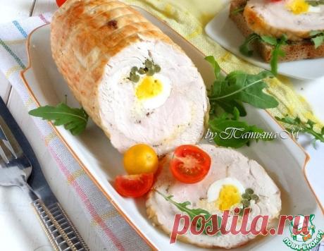 Рулет из грудок по-французски – кулинарный рецепт