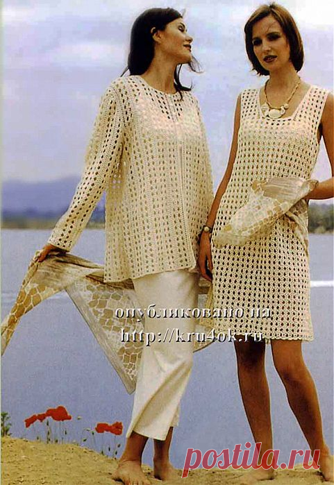 Летнее платье для начинающих.