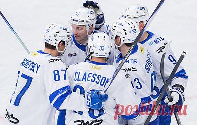 Московское "Динамо" выиграло пятый матч подряд в КХЛ. Бело-голубые обыграли тольяттинскую "Ладу" со счетом 4:2