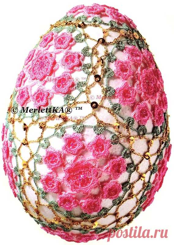 Пасхальные яйца крючком + самая большая подборка по декорированию и выпечке