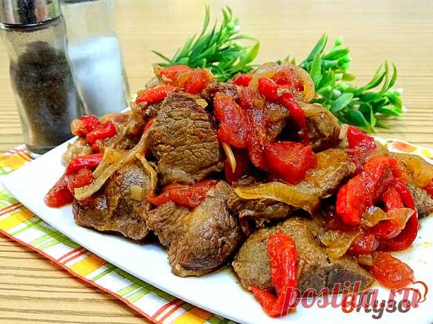 Свинина с помидорами и перцем 1 - рецепты с фото на vpuzo.com