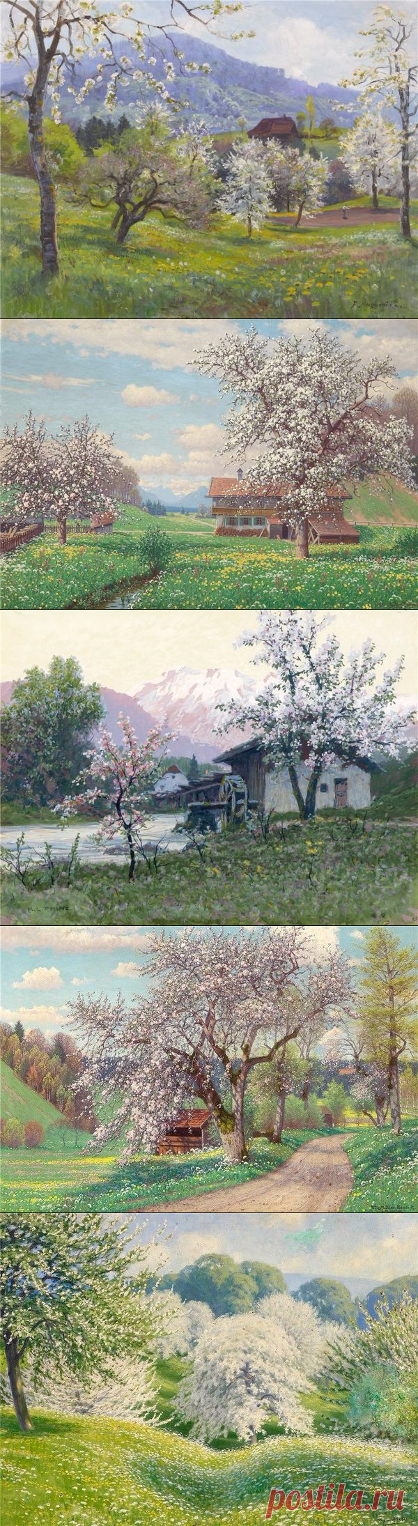 ВЕСЕННЕЕЦВЕТУЩЕЕАССОРТИ.. - ЖИВОПИСЬ. ИСКУССТВО ХУДОЖНИКОВ ВСЕГО МИРА.