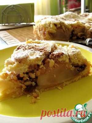 Голландский яблочный пирог - кулинарный рецепт