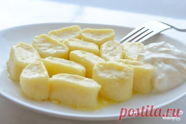 Галушки из творога - пошаговый кулинарный рецепт с фото на Повар.ру
