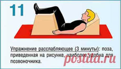 УПРАЖНЕНИЯ ПРИ БОЛЯХ В СПИНЕ.